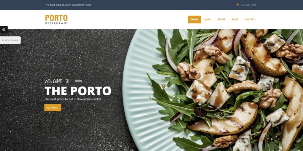 Landing Page Restaurante